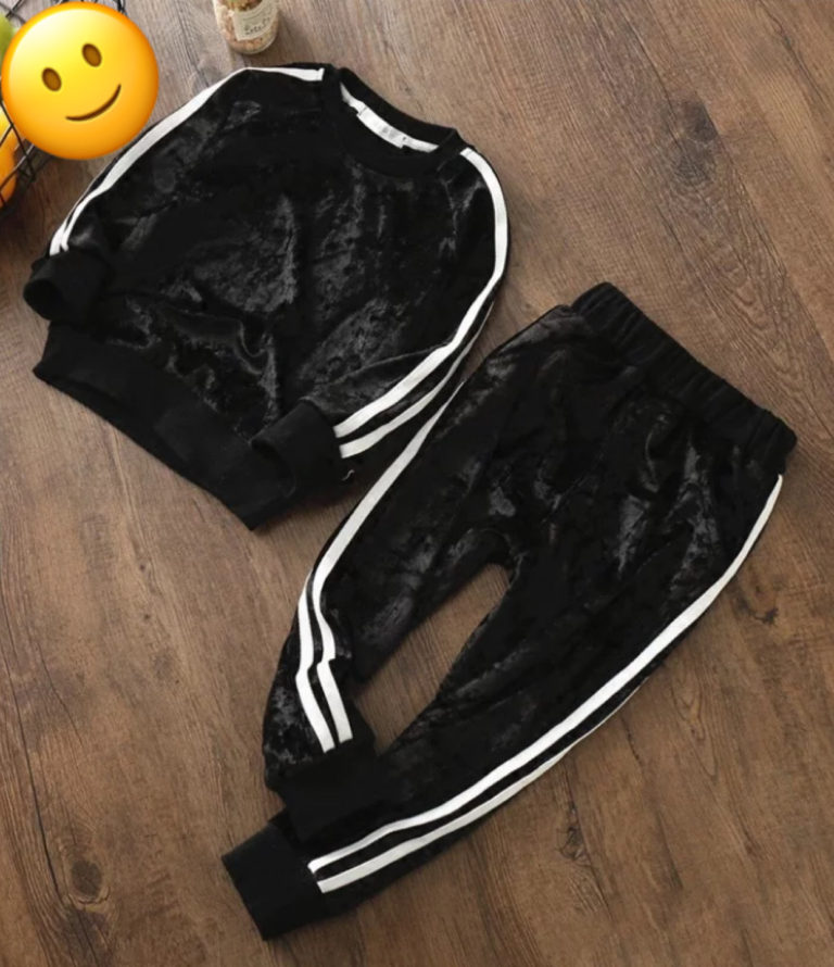 Black Track Suit